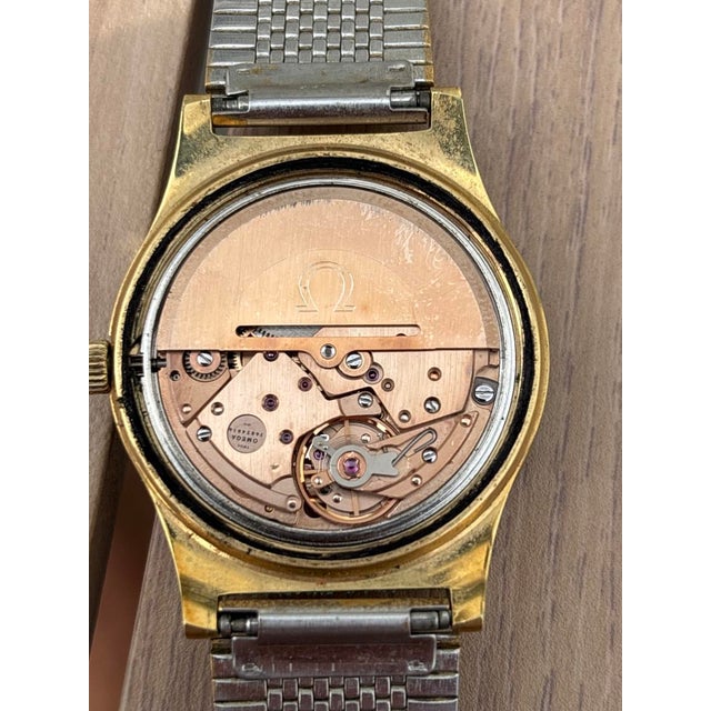 Vintage Automatic Watch in Gold Plating from Omega, 1970s For Sale - Image 6 of 8