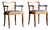 Art Deco French Armchairs with Velvet Seats, France, 1930s, Set of 2 For Sale