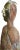 Contemporary Naida Seibel Ceramic Brass Sculpture Female Figure For Sale - Image 3 of 6