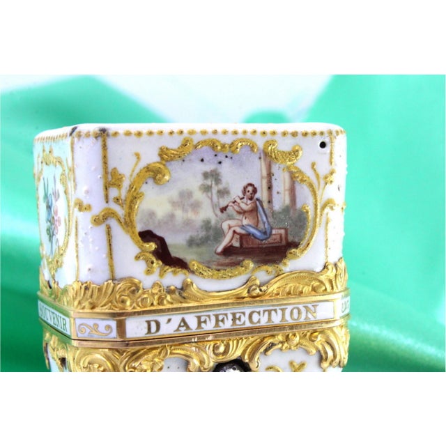 Writing Utensils in Ceramic, Gold and Diamond, Set of 7 For Sale - Image 5 of 13