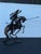 1960s 1960s Mid Century Brutalist Metal Wire Don Quixote Sculpture For Sale - Image 5 of 8