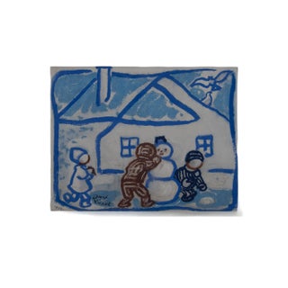 Print No.12 Snowman by Josef Capek, 1929 For Sale