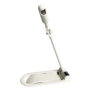 Italian Modern Itty Bitty Book Light Adjustable Reading Lamp by Zelco, 1990s For Sale