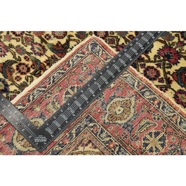 Mid 20th Century Vintage Turkish Sivas Rug, 04'01 X 05'07 For Sale - Image 5 of 10