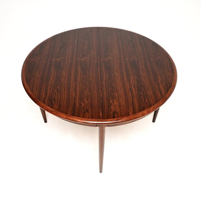 Vintage Danish Extending Dining Table by Niels Moller from J.L. Møllers, 1960s For Sale - Image 10 of 15