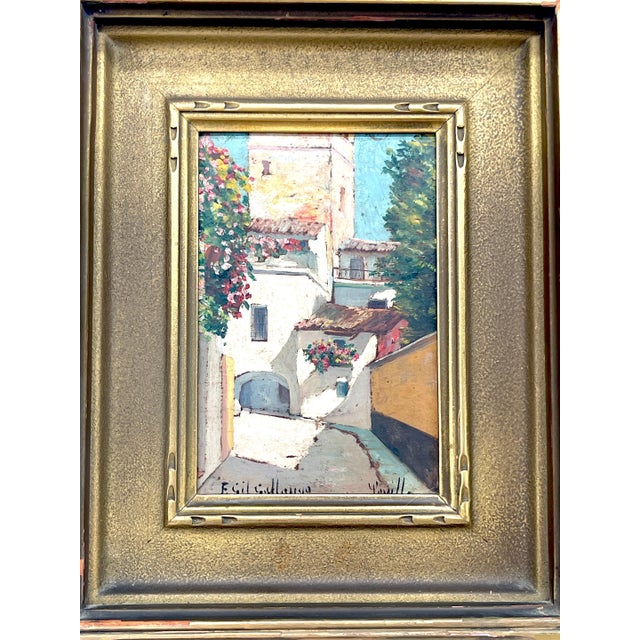 Traditional Felipe Gil Gallango, Spanish 1868 - 1938, Pair of Landscapes For Sale - Image 3 of 9