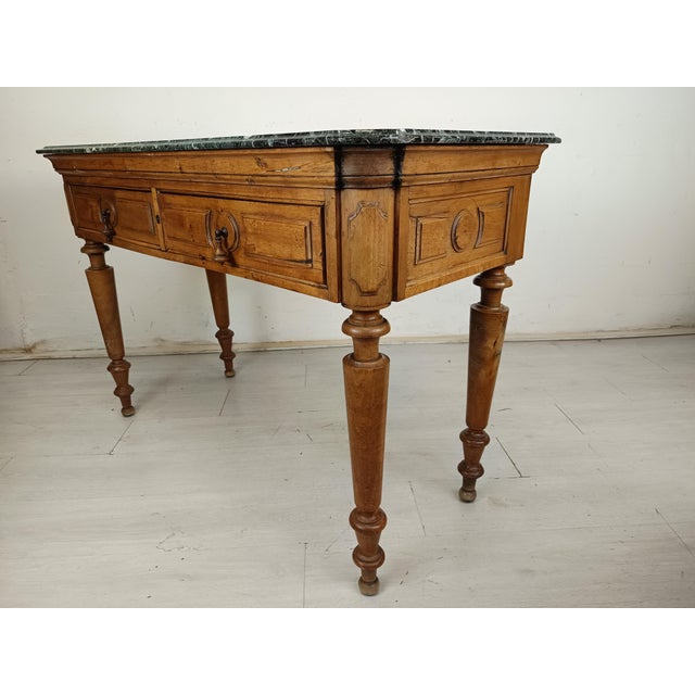 Antique Marble Console Table For Sale - Image 3 of 18