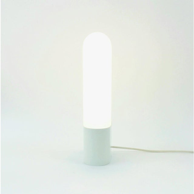 Mid-Century Modern Opaline Glass Wall Lamps from Limburg, Germany, 1970s, Set of 2 For Sale - Image 4 of 9