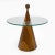 1970s Modern Italian Walnut Conical Coffee Tables, 1970s, Set of 2 For Sale - Image 5 of 8