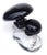 Beautiful and rare, vintage Murano hand blown jet black on clear base Italian art glass mushrooms toadstools sculpture /...
