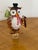 Beautiful art glass owl figurine lamp finial.