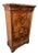 Louis Philippe French Figured Walnut Secrétaire À Abattant With Marble Top For Sale