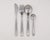 A four piece vintage childrens cutlery set from the iconic Mono Petit series designed by Peter Raacke in 1959 for the...
