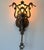Spanish Revival Brass Wall Sconce: Gothic Dragon Design, c. 1910-1920 For Sale - Image 10 of 10