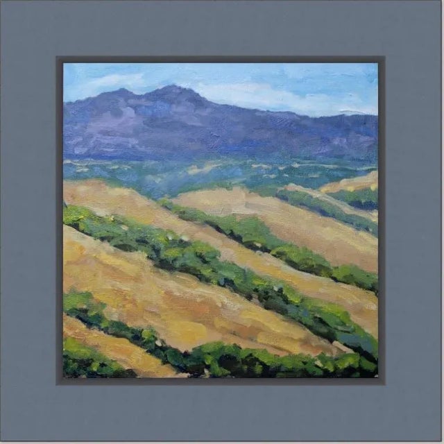 2020s "Mt. Diablo" Contemporary Impressionist Style Landscape Oil Painting For Sale - Image 5 of 12