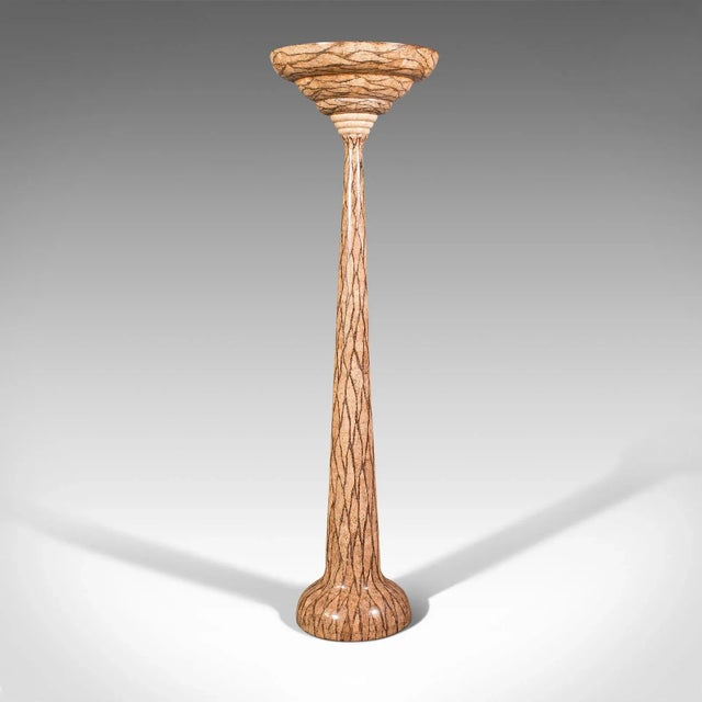 1970s Tall Vintage Italian Decorative Torchere Planter For Sale - Image 4 of 10