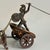 Mid-Century Modern Vintage Bronze Roman Warrior in Chariot Pulled by Two Horses Sculpture For Sale - Image 3 of 11