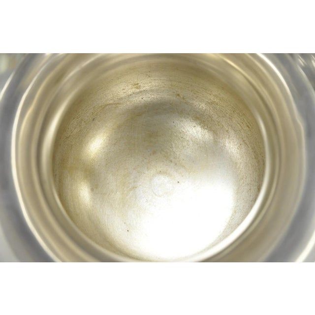 Vintage Leonard Small Silver Plated Trophy Cup Urn Champagne Chiller Ice Bucket For Sale - Image 11 of 15
