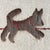 1930s Grenfell Rug of Dog Sled Team, Mounted and Framed For Sale - Image 4 of 8