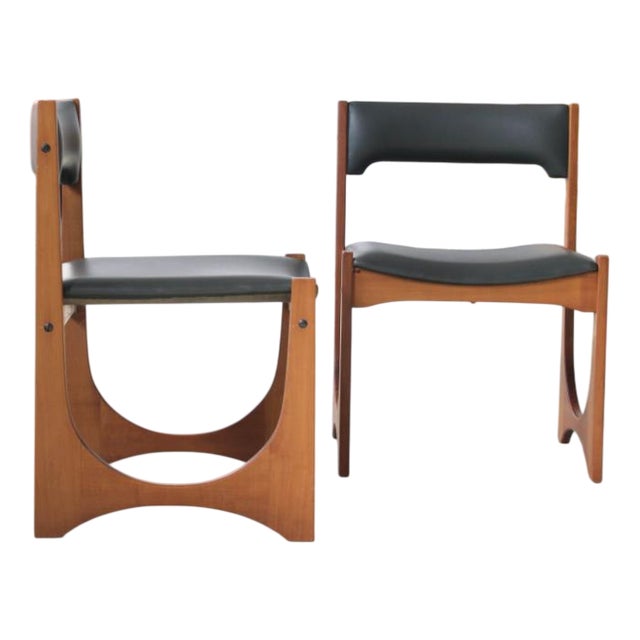 Grey Chairs, 1960s, Set of 2 For Sale