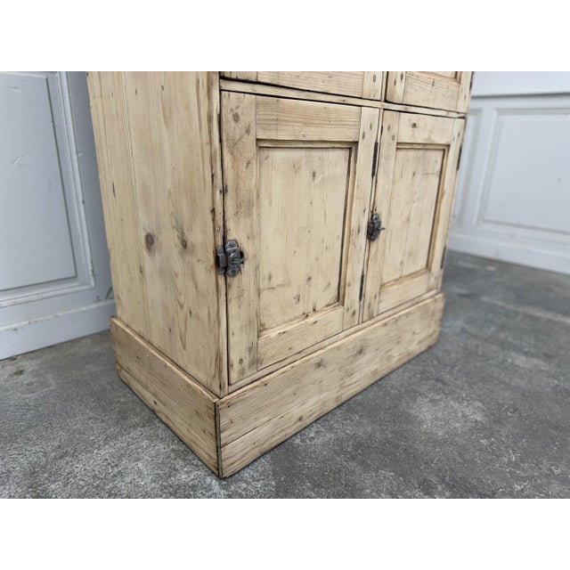 Changing Room with Six Wooden Lockers, 1900 For Sale - Image 3 of 11