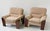 Set of Mid-Century Modern Armchairs attributed to Sapporo for Mobil Girgi, 1970s For Sale - Image 6 of 8