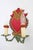 Hollywood Regency Vintage Italian Lovebirds Florentine Wall Lamp, 1970s For Sale - Image 3 of 9