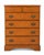 Wood Vintage Solid Maple Nutmeg Wood Ethan Allen Chest of Drawers For Sale - Image 7 of 11