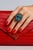 Blue Bochic “Orient” Multi Sapphire & Blue Topaz Ring Set In 18K Gold & Silver For Sale - Image 8 of 11