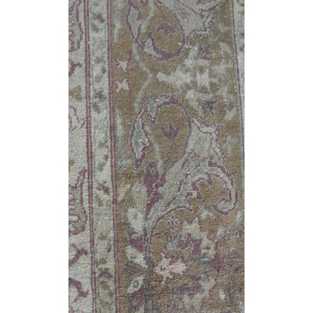 Late 19th Century Antique Amritsar Agra Rug For Sale - Image 5 of 10