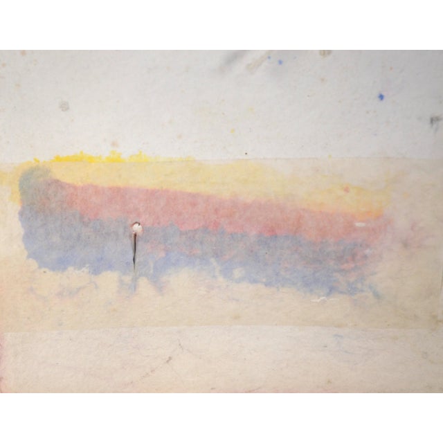 "Carta Series, Paper Imbeds" Experimental Printmaking Wall Sculpture by Harold Paris For Sale In Monterey, CA - Image 6 of 7