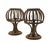 Bamboo and Rattan Table Lamps in the style of Louis Sognot, Italy, 1960s, Set of 2, in Good conditions. Designed 1960 to...