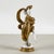 Capodimonte Dancer in Gold-Plated Enameled Ceramic For Sale - Image 4 of 9