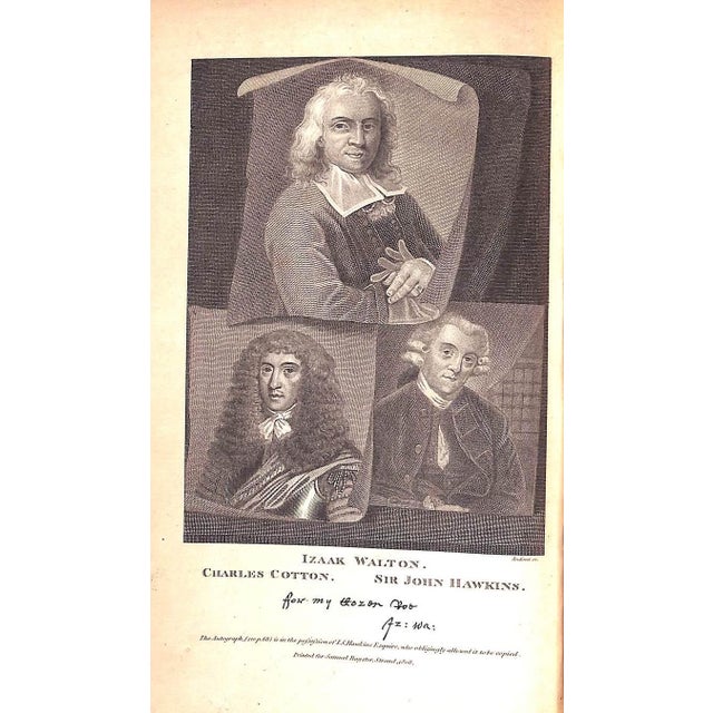 White "The Complete Angler" 1808 Walton, Isaak Cotton, Charles For Sale - Image 8 of 12