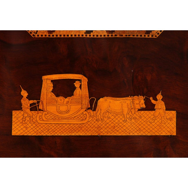 Mid 19th Century Mid 19th Century Side Table with Tunbridge Marquetry, 1850 For Sale - Image 5 of 18