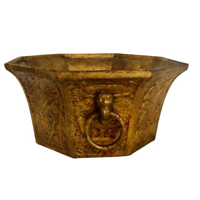 Chinoiserie 1950s Hollywood Regency Chinoiserie Jardiniere For Sale - Image 3 of 8