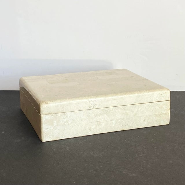 Late 20th Century Tessellated Stone Box For Sale - Image 11 of 11