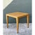 This game table pairs a clean, tapered silhouette with the natural texture of tightly woven rattan, its square tabletop...