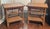 1970s A Pair of Vintage Coastal-Style Wicker and Rattan End Tables by Pacific Traders and Manufacturing Corporation PTMC in the Philippines. For Sale - Image 5 of 12