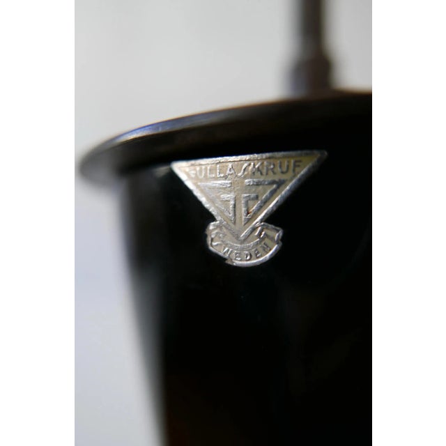 Large Mid-Century Swedish Floor Lamp by Arthur Percy for Gullaskruf, 1950s For Sale - Image 18 of 18