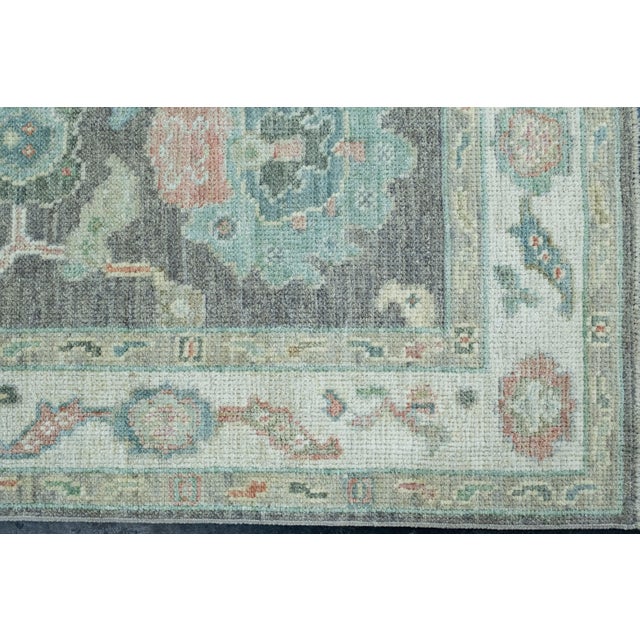 Turkish Turkish Oushak Runner Rug 2'10" x 26'6" #17524 For Sale - Image 3 of 8