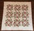 Textile Antique Late 19th / Early 20th Century Hand Sewn Marriage Quilt With Rose of Sharon Wreaths For Sale - Image 7 of 10