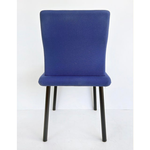 1980s Knoll Ettore Sottsass "Mandarin" Post-Modern Dining Chairs, Set of 6 For Sale - Image 11 of 18
