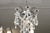 1940s 1940s Baroque Italian Bronze & Crystal Chandelier For Sale - Image 5 of 15
