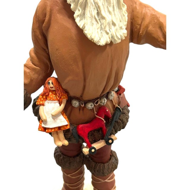 Vintage 1983 Duncan Royale Ceramic “Pioneer” History of Santa Chairish