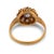 Late 19th Century Victorian Old Mine Cut Diamond 18k Gold Cluster Ring, Size 7.5 For Sale In Los Angeles - Image 6 of 6