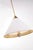 Kelly Wearstler for Visual Comfort Signature Cleo Pendant in Antique-Burnished Brass & Antique White with Frosted Acrylic For Sale In Houston - Image 6 of 9