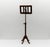 Mid-Century Modern Art Deco Cherry Wood Music Stand, France, 1950s For Sale - Image 4 of 12