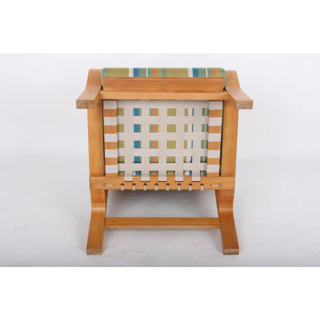 Vintage Model GE671 Easy Chair by Hans J. Wegner for Getama For Sale - Image 15 of 17