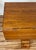 Vintage Solid Wood Tuscan Farmhouse Style Drop Leaf Trestle Table For Sale - Image 15 of 17